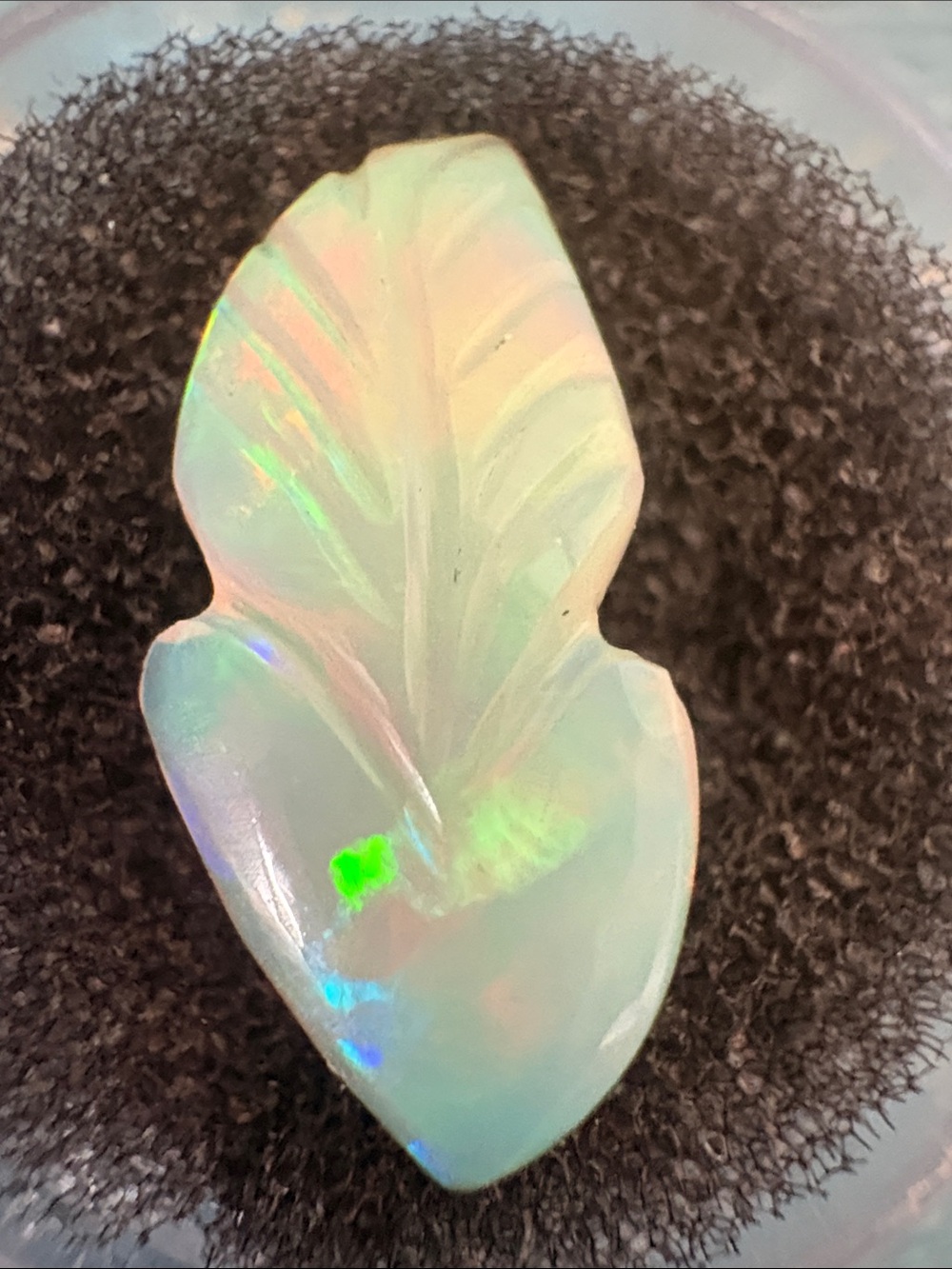 Genuine Ethiopian carved opal